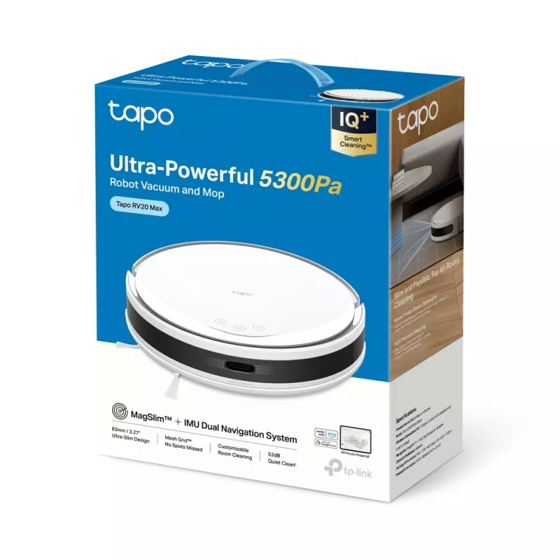 TP-Link Tapo RV20 Max Balts