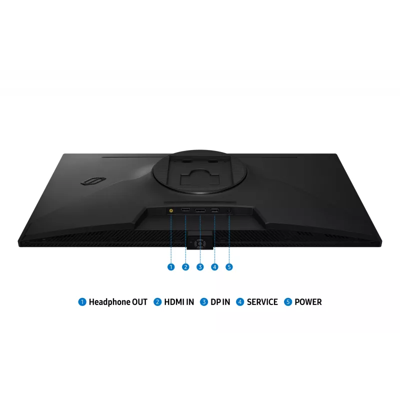 Samsung 27 collu Odyssey OLED G61SH QHD 240Hz spēļu monitors, 68,6 cm (27 collas), 2560 x 1440 pikseļi, Quad HD, OLED, 0,03 ms, melns