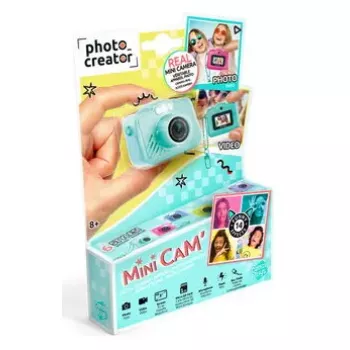 Instant print camera Canal Toys Photo Creator CLK 058 — Tirkīza, MicroSD, 0,96 collu LCD