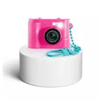 Digitālā kamera Canal Toys Photo Creator CLK061 — rozā, LCD 0,96 collas, MicroSD atbalsts, USB