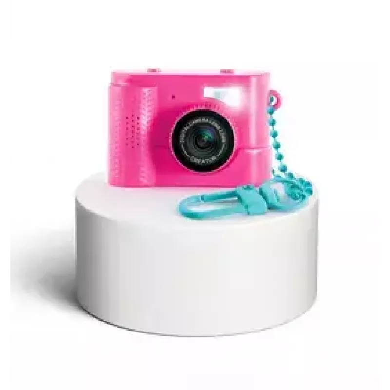 Digitālā kamera Canal Toys Photo Creator CLK061 — rozā, LCD 0,96 collas, MicroSD atbalsts, USB