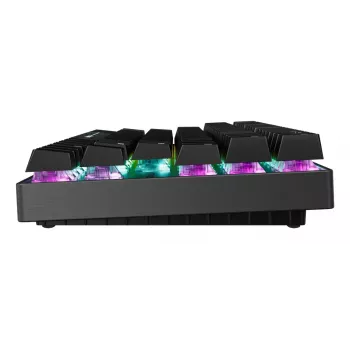 Mehāniska spēļu tastatūra Cherry MX 8.2 Pro TMR Wireless Tenkeyless 88 taustiņi RGB USB + RF + Bluetooth QWERTY US International Melna