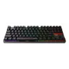 Mehāniska spēļu tastatūra Cherry MX 8.2 Pro TMR Wireless Tenkeyless 88 taustiņi RGB USB + RF + Bluetooth QWERTY US International Melna