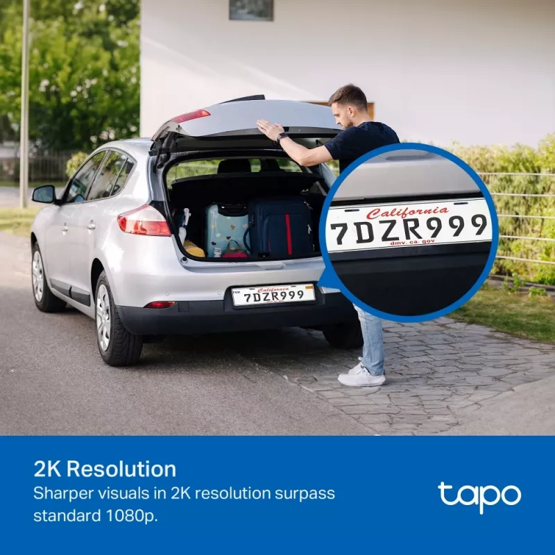 TP-Link Tapo TC41 V2 Sfēriska IP drošības kamera Iekštelpām un ārā 2304 x 1296 pikseļi Griesti/Siena/Stabs
