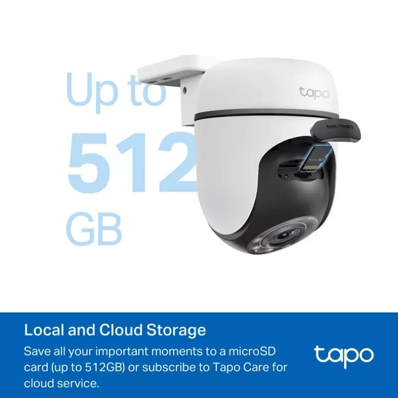 TP-Link Tapo TC41 V2 Sfēriska IP drošības kamera Iekštelpām un ārā 2304 x 1296 pikseļi Griesti/Siena/Stabs
