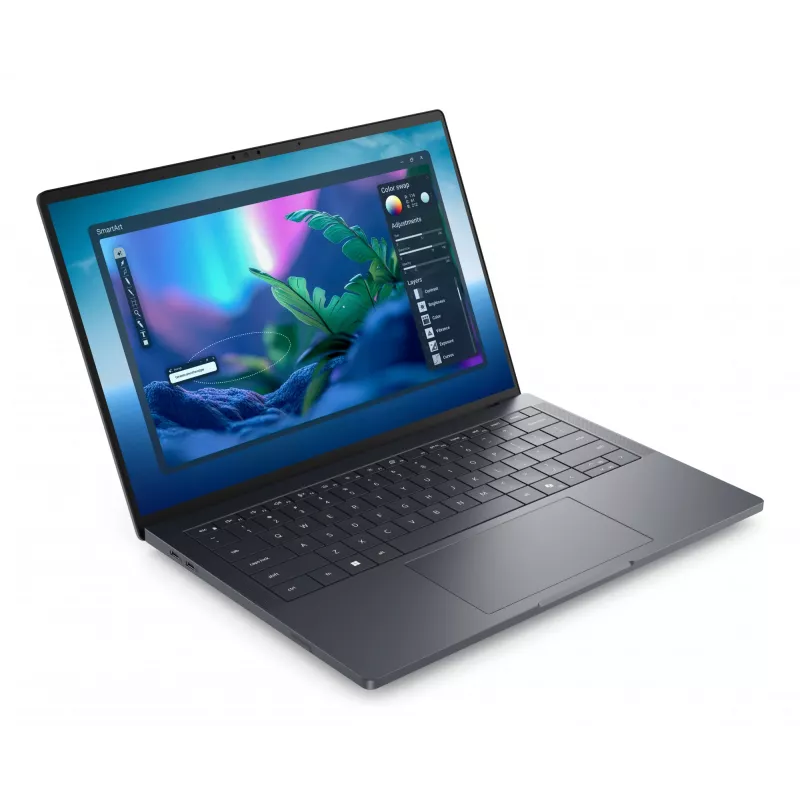 DELL Pro Max 14 Premium MA14250 Intel Core Ultra 7 265H klēpjdators 35,6 cm (14 collas) Full HD+ 32 GB LPDDR5x-SDRAM 1 TB SSD NVIDIA RTX PRO 2000 Melnswell Wi-Fi 7 (802.11be) Windows 11 Pro vācu Melns