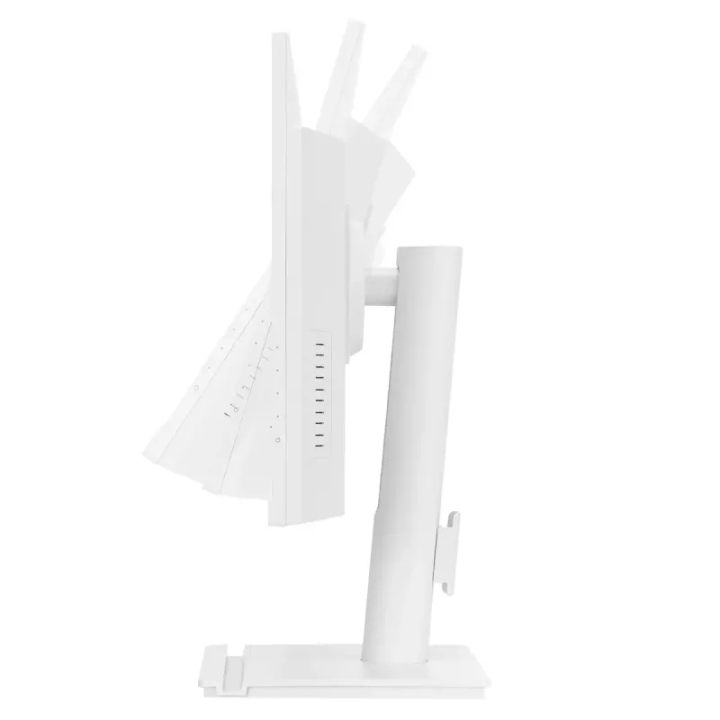 27 collu ASUS VA279QGS-W LCD monitors, 1920x1080 Full HD, IPS, 1 ms, 350 cd/m², USB 3.2 centrmezgls, skaļruņi, VESA, augstuma regulēšana, balta