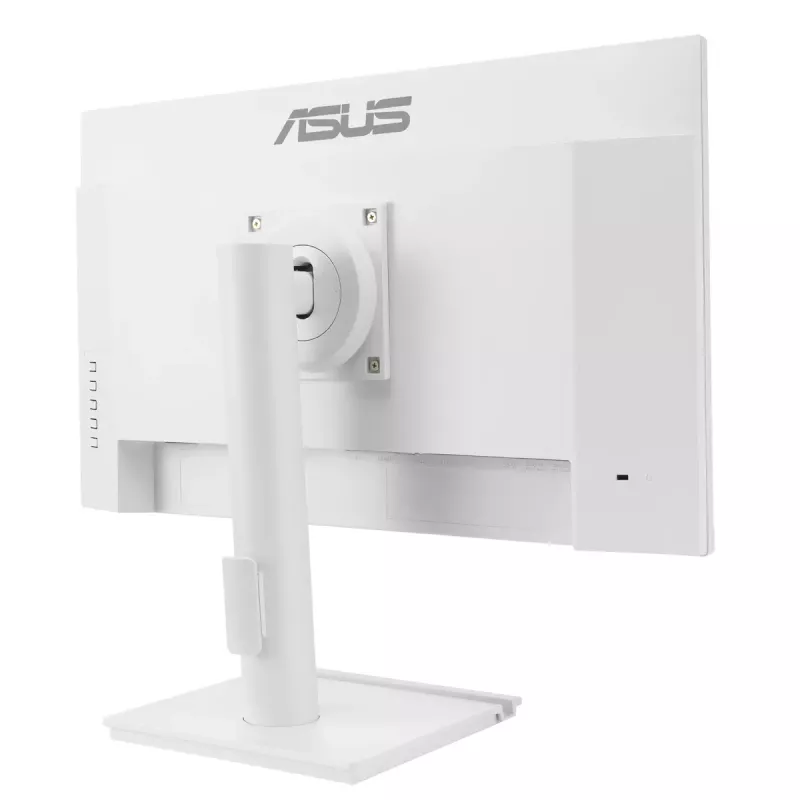 27 collu ASUS VA279QGS-W LCD monitors, 1920x1080 Full HD, IPS, 1 ms, 350 cd/m², USB 3.2 centrmezgls, skaļruņi, VESA, augstuma regulēšana, balta