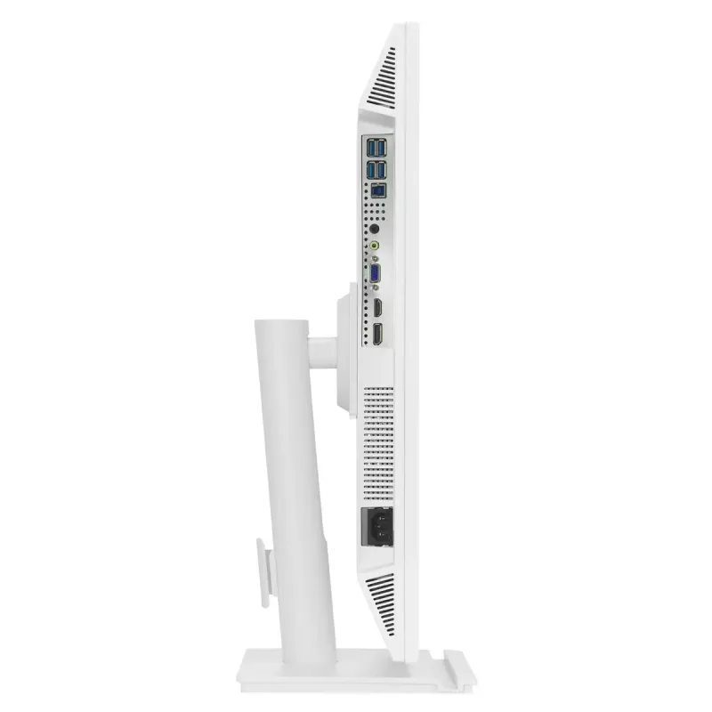 27 collu ASUS VA279QGS-W LCD monitors, 1920x1080 Full HD, IPS, 1 ms, 350 cd/m², USB 3.2 centrmezgls, skaļruņi, VESA, augstuma regulēšana, balta