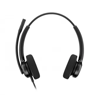 Vadu stereo austiņas HP Poly Mission 425 Classic USB, apkārtauss, 126 g