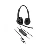 Vadu stereo austiņas HP Poly Mission 425 Classic USB, apkārtauss, 126 g