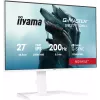 27 collu iiyama G-MASTER GB2771QSU-W1 monitors, 2560×1440 WQHD, Fast IPS, 2 ms, USB 3.2 centrmezgls, skaļruņi, VESA, augstumā regulējams (balts)