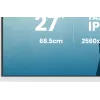 27 collu iiyama G-MASTER GB2771QSU-W1 monitors, 2560×1440 WQHD, Fast IPS, 2 ms, USB 3.2 centrmezgls, skaļruņi, VESA, augstumā regulējams (balts)