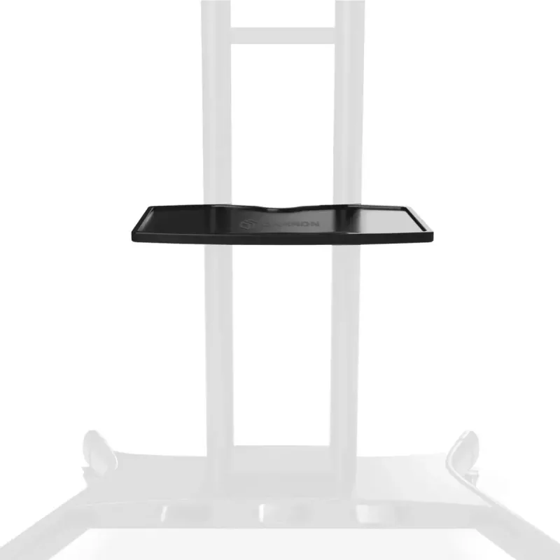 Plaukta stiprinājuma piederums ONKRON APT1881-B informatīvajiem displejiem, ABS un tērauds, 460×320×20 mm, melns