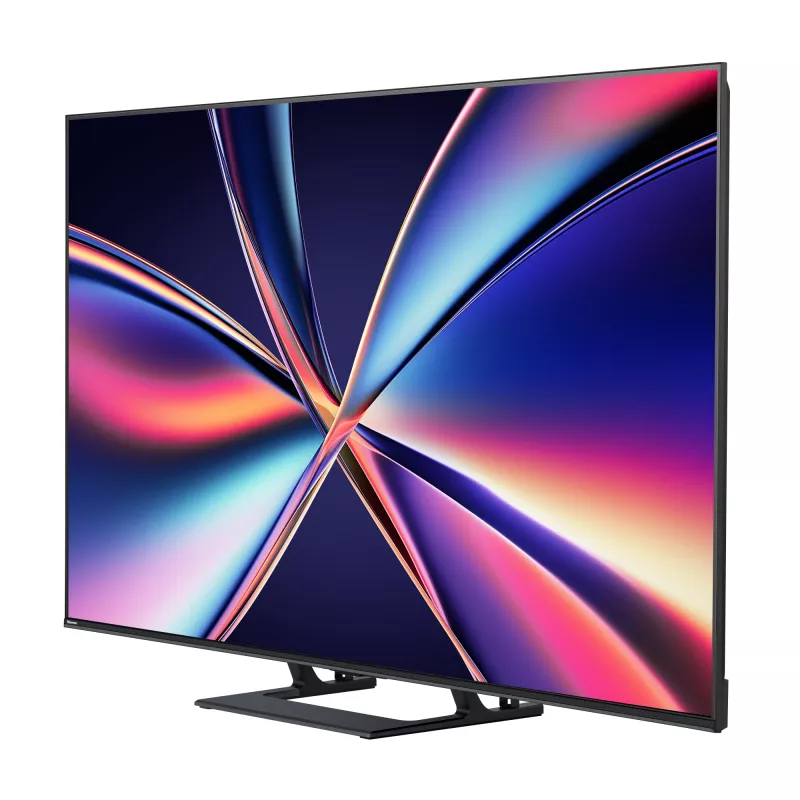 Hisense 75E8Q 190.5 cm (75 collas) 4K Ultra HD viedtelevizors Wi-Fi Melns, pelēka 600 cd/m²