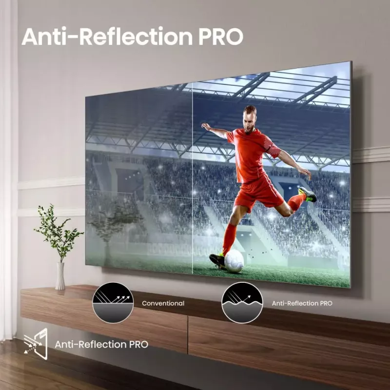 TV Hisense 100U8Q 100 collas (253 cm) 4K ULED viedais televizors Mini LED, VIDAA, Wi‑Fi, DVB-T2/C/S2, melns/pelēks