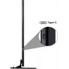 TV Hisense 100U8Q 100 collas (253 cm) 4K ULED viedais televizors Mini LED, VIDAA, Wi‑Fi, DVB-T2/C/S2, melns/pelēks