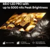 TV Hisense 100U8Q 100 collas (253 cm) 4K ULED viedais televizors Mini LED, VIDAA, Wi‑Fi, DVB-T2/C/S2, melns/pelēks