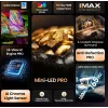 TV Hisense 100U8Q 100 collas (253 cm) 4K ULED viedais televizors Mini LED, VIDAA, Wi‑Fi, DVB-T2/C/S2, melns/pelēks