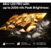 Hisense U7Q PRO 85U7Q PRO 2,16 m (85 collu) 4K Ultra HD viedtelevizors Wi-Fi Melns 500 cd/m²