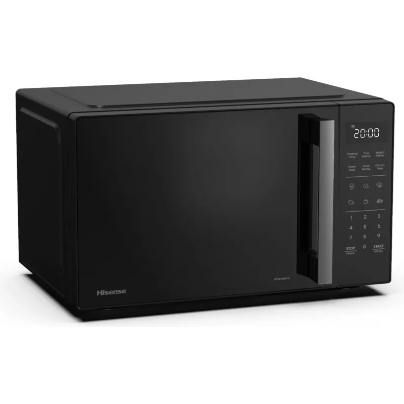 Hisense H23MOBS4HI Melns Solo mikroviļņu krāsns Uz darba virsmas 23 L 900 W