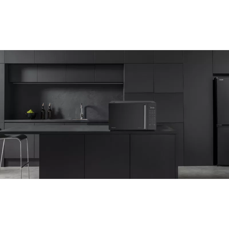 Hisense H23MOBS4HI Melns Solo mikroviļņu krāsns Uz darba virsmas 23 L 900 W