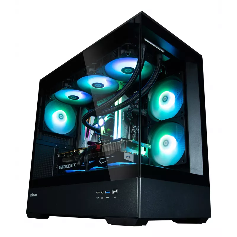 Zalman P30 Mini Tower melns