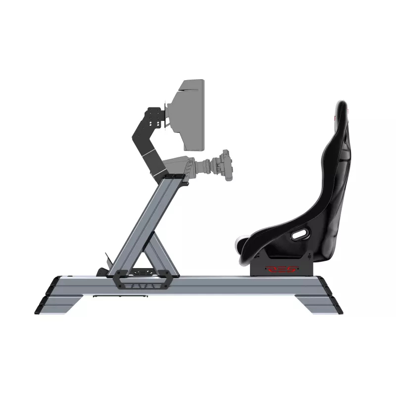 Res-Tech SMART COCKPIT + GT SEAT (BUNDLE), Sacīkšu kokpits, Melns, Pelēks, Akrilnitrila butadiēna stirols (ABS), Alumīnijs, 52 kg, Itālija