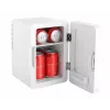 Mini ledusskapis ar LED kosmētikas spoguli Elle ESDAF01WHEU 6 L balts