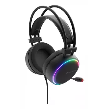Headset Genesis NSG-2307 vadu spēļu austiņas, apverošas, 20–20000 Hz, 2,2 m kabelis, melna