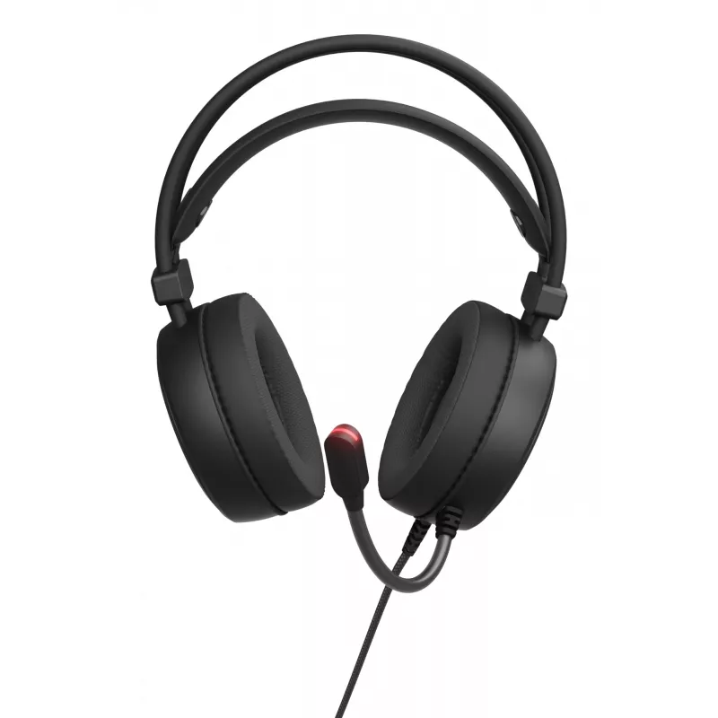 Headset Genesis NSG-2307 vadu spēļu austiņas, apverošas, 20–20000 Hz, 2,2 m kabelis, melna