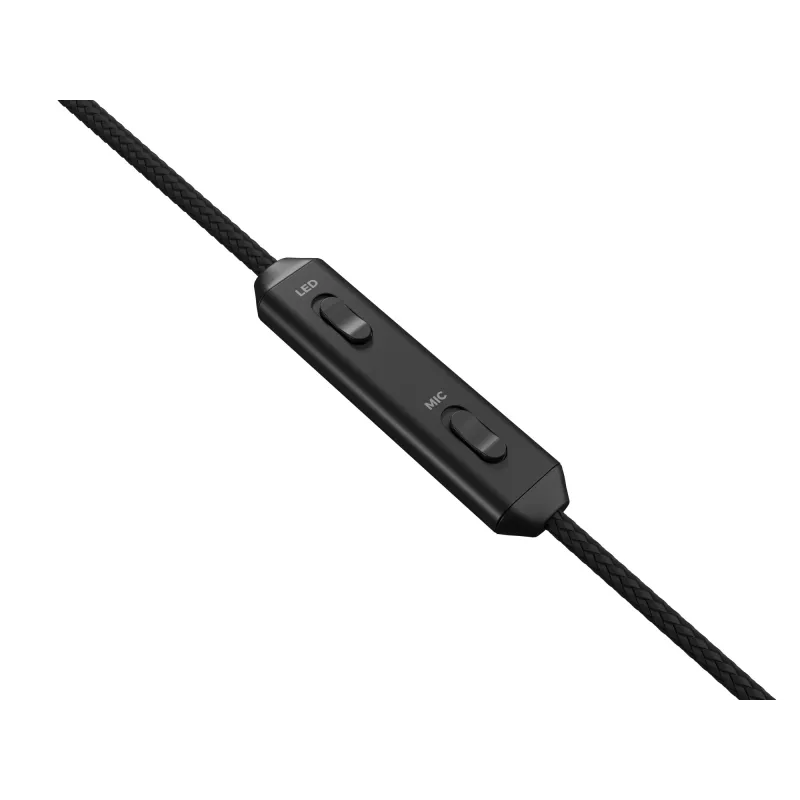 Headset Genesis NSG-2307 vadu spēļu austiņas, apverošas, 20–20000 Hz, 2,2 m kabelis, melna