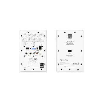 Kali Audio LP-UNF WH tuvā lauka monitoru statīvi studijas/galda monitoriem, balti, ar Bluetooth
