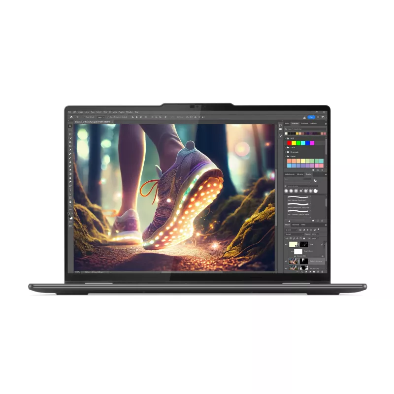 Lenovo Yoga 7 2-in-1 16IML9 Intel Core Ultra 7 155U Hybrid (2-in-1) 40,6 cm (16 collas) Skārienjutīgs WUXGA 16 GB LPDDR5x-SDRAM 1 TB SSD Wi-Fi 6E (802.11ax) Windows 11 Home US angļu valoda Pelēks