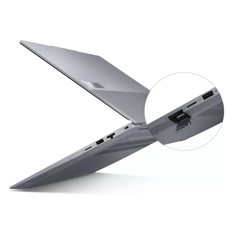 Lenovo ThinkBook 14 G6+ IMH Intel Core Ultra 5 125H Portatīvais dators 36,8 cm (14,5 collas) WQXGA 16 GB LPDDR5x-SDRAM 512 GB SSD Wi-Fi 6E (802.11ax) Windows 11 Pro US English Pelēks