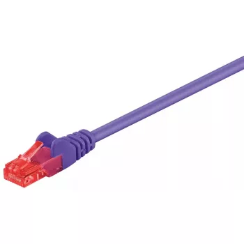 Tīkla vads GOOBAY 95260 Cat6 U/UTP violets 0,50 m RJ-45–RJ-45