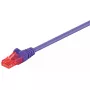 Tīkla vads GOOBAY 95260 Cat6 U/UTP violets 0,50 m RJ-45–RJ-45