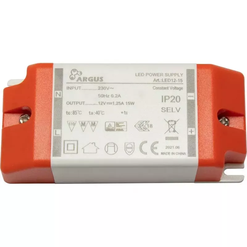 LED draiveris Inter-Tech LED12-15 15W IP20 100000h