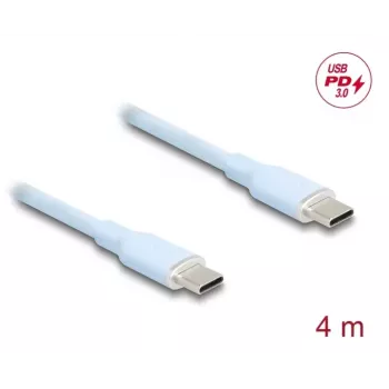 DeLOCK USB kabelis USB 2.0 4m USB C zils 81236