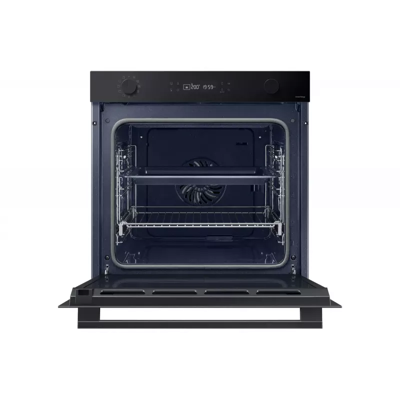 Iebūvētā elektriskā krāsns Samsung NV7B41301AK, 76 l, 3850 W, skārienjutīga vadība, melna