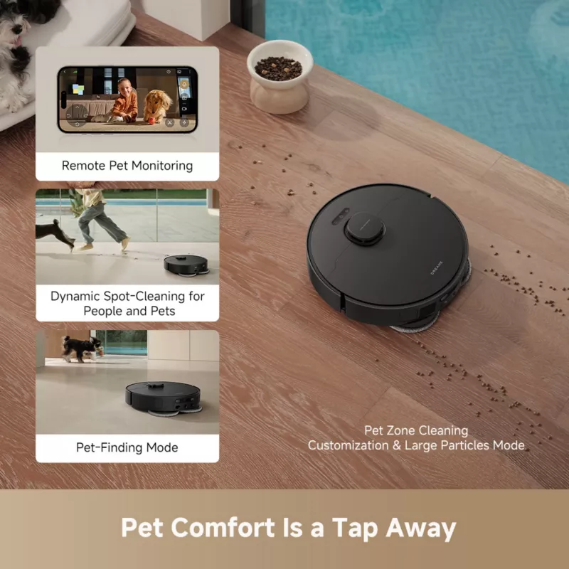 Robot Vacuum Cleaner Dreame L40 Ultra AE Melns