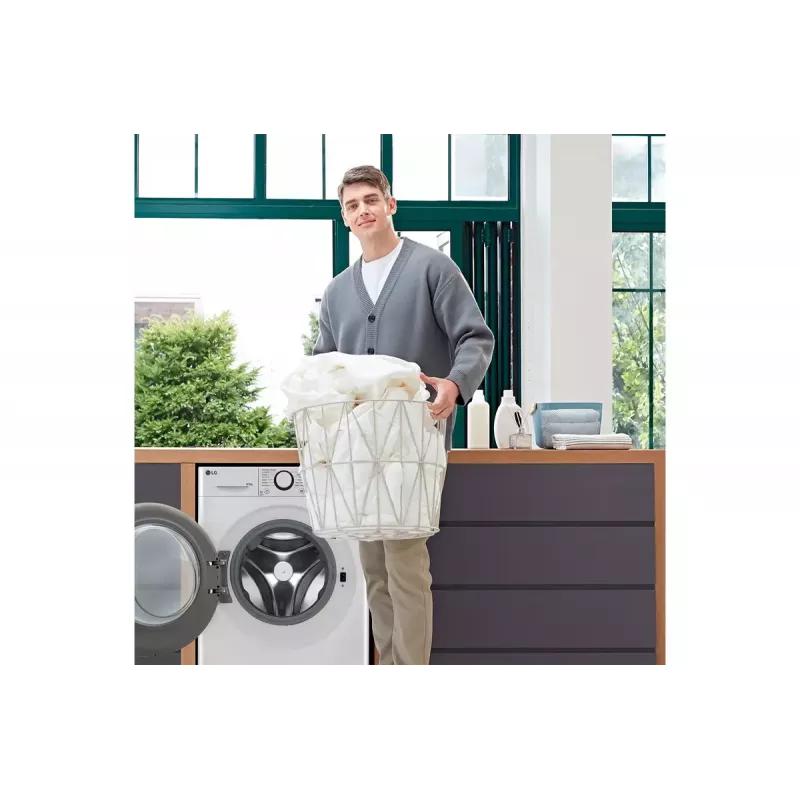Veļas mazgājamā un žāvējamā mašīna LG F2DR5S09A1W 5 kg