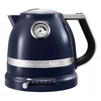 KitchenAid 5KEK1522EIB elektriskā tējkanna 1,5 L 2400 W Melna, Zila, Nerūsējošais tērauds