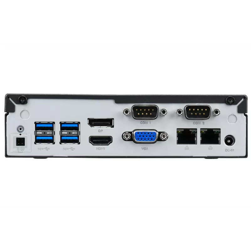 Shuttle XPC plāns Barebone DL40N, Intel N150, 1x DDR5, 2x LAN (2x 2.5Gbit), 2xCOM,1xHDMI,1xDP, 1x VGA, bez ventilatora, 24/7 pastāvīga darbība