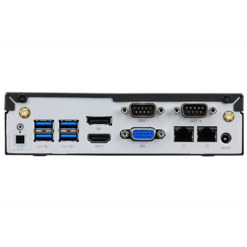 Shuttle XPC plāns Barebone DL40N, Intel N150, 1x DDR5, 2x LAN (2x 2.5Gbit), 2xCOM,1xHDMI,1xDP, 1x VGA, bez ventilatora, 24/7 pastāvīga darbība
