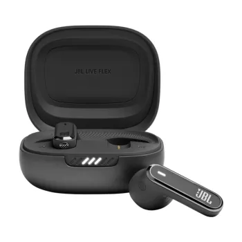 JBL LIVE FLEX austiņas True Wireless Stereo (TWS) ievietojamās zvaniem/mūzikai Bluetooth melns