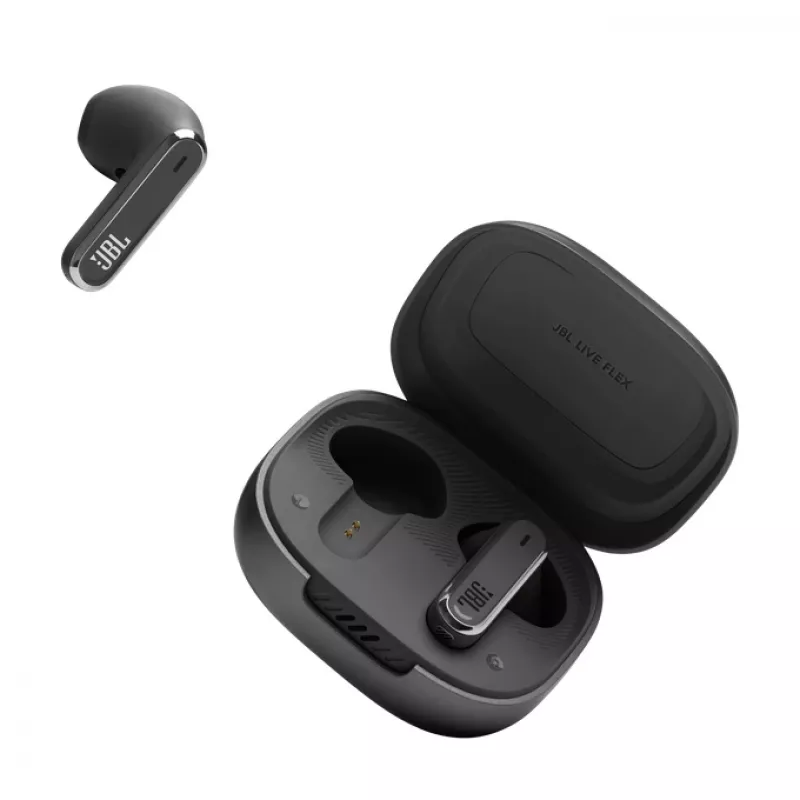 JBL LIVE FLEX austiņas True Wireless Stereo (TWS) ievietojamās zvaniem/mūzikai Bluetooth melns