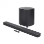 Soundbar JBL Bar 500MK2 Melns — 5.1 kanāli, 750 W, Dolby Atmos, bezvadu un vadu, zemfrekvences skaļrunis iekļauts