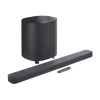 Soundbar JBL Bar 500MK2 Melns — 5.1 kanāli, 750 W, Dolby Atmos, bezvadu un vadu, zemfrekvences skaļrunis iekļauts