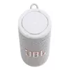 Mono pārnēsājamais skaļrunis JBL Grip Mono Balts — 16 W RMS, Bluetooth, USB-C, iebūvēts akumulators
